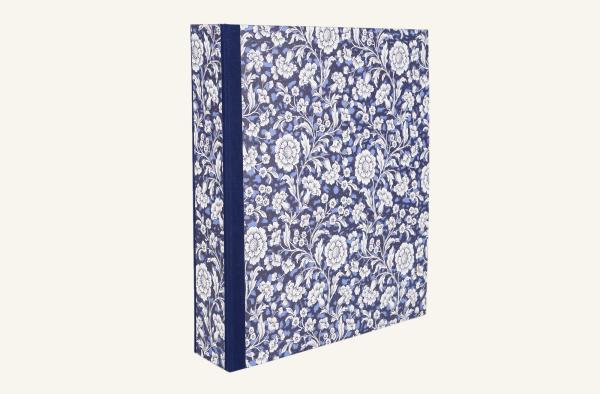 Blue folder "Fanni", handmade